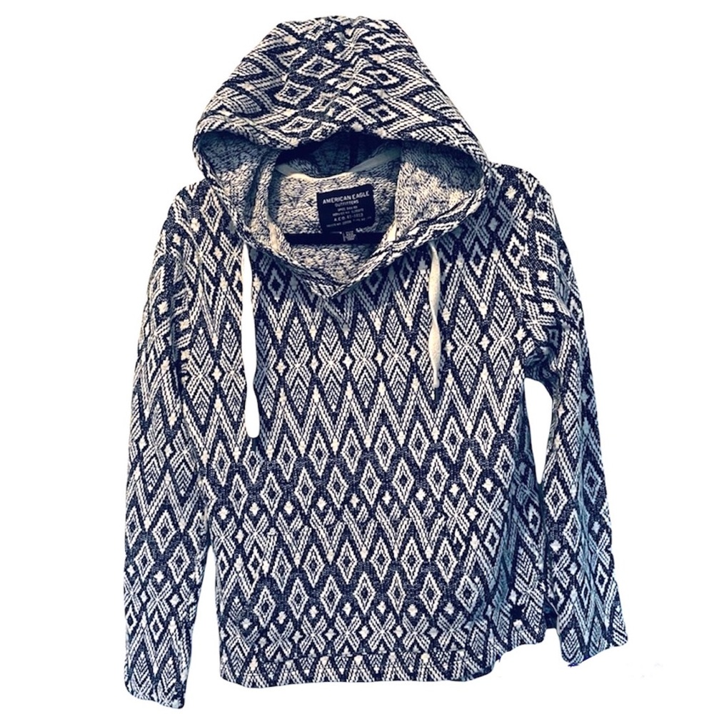 2 for $20⭐️American Eagle blanket sweater XS/S navy
